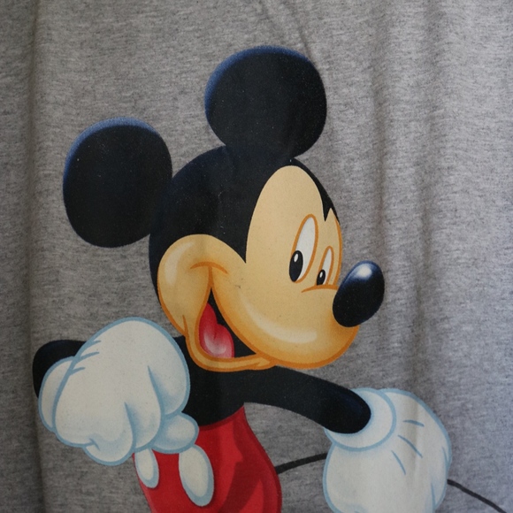 Micky Mouse T-Shirt.  Black and White on the Front - Picture 3 of 3